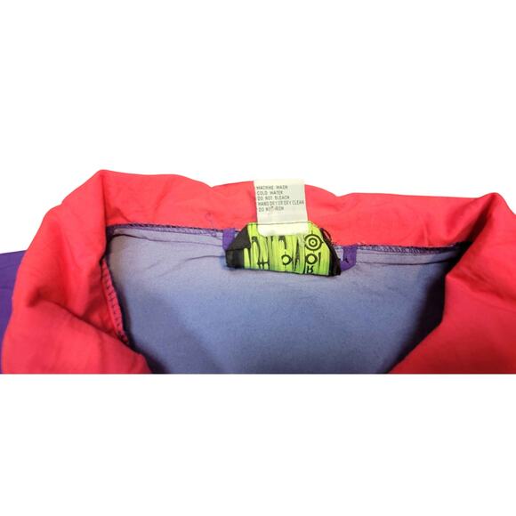 Tri-color Dual Control Retro Ski Jacket - Picture 5 of 5